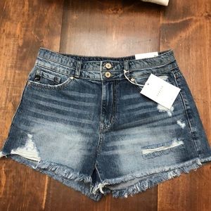 High Rise Mom Shorts